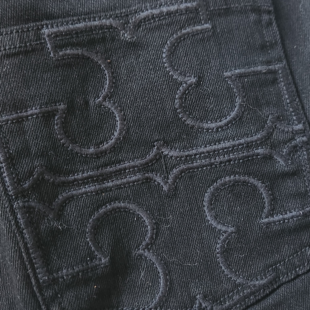 Tory Burch Women's Jeans in Black - Picture 3 of 7